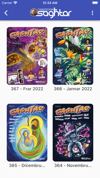 Sagħtar Mobile App Screenshot