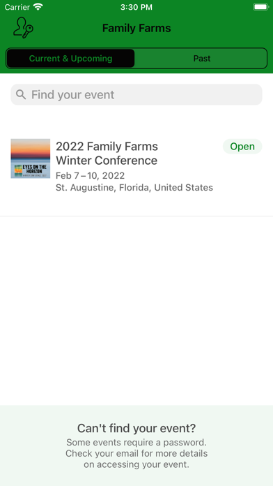Family Farms Conference Screenshot