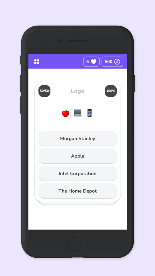 #3. Emoji Quiz: Guess the Logo (iOS) By: Maksym Nikitenko
