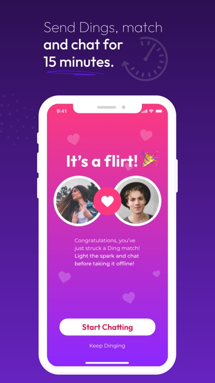 Ding - Check in & Flirt