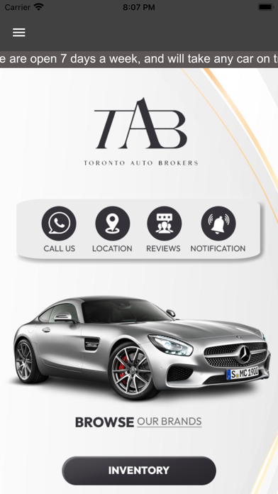 Toronto Auto Brokers Screenshot