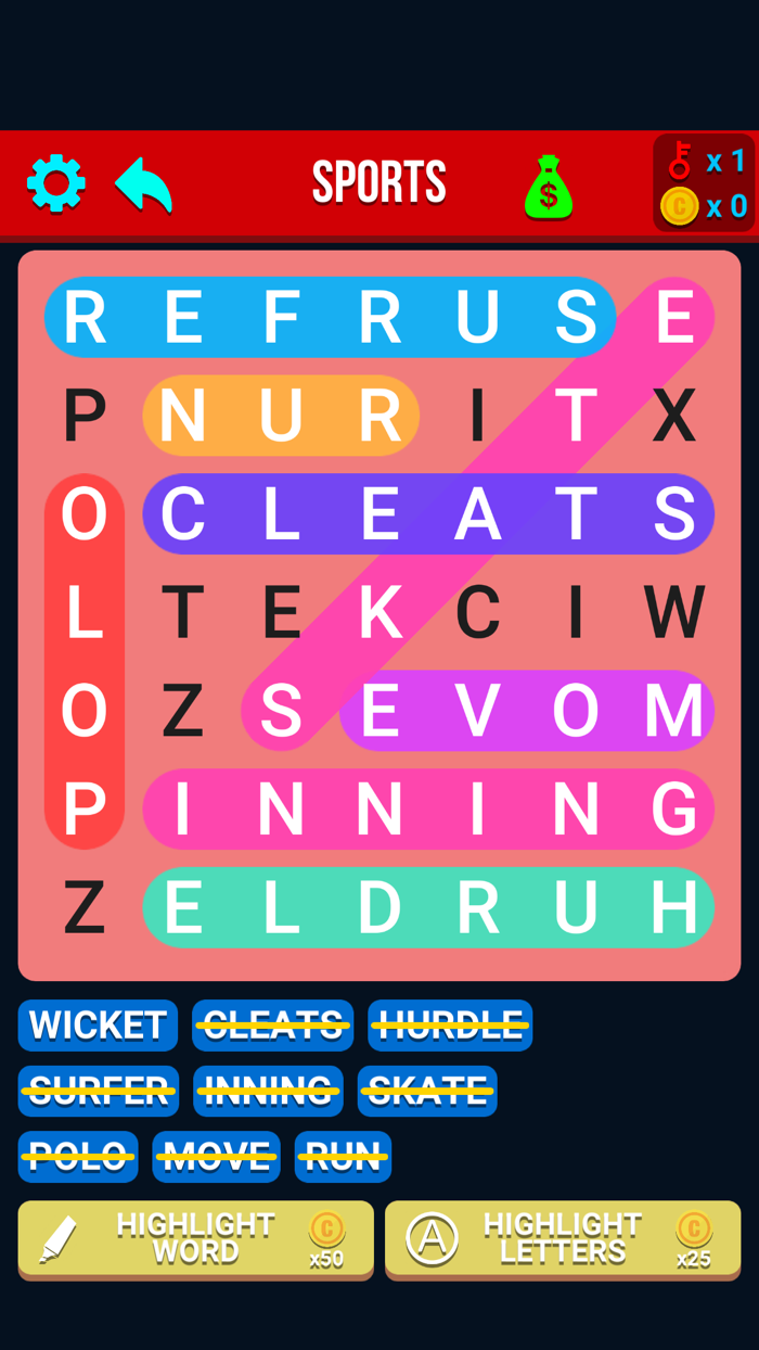 Word Hunt Word Puzzle Game