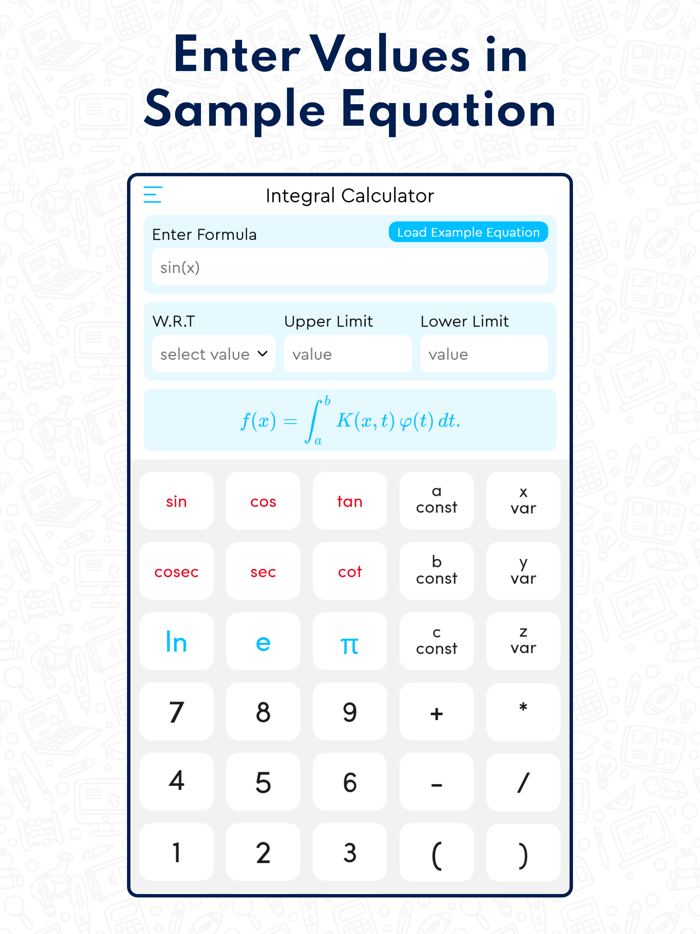 Integral Calculator with Steps