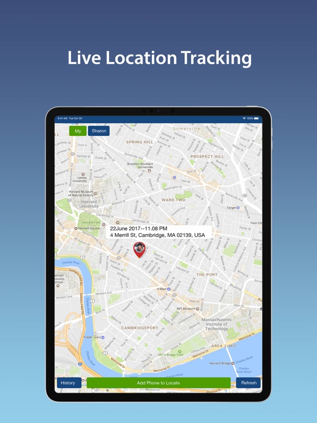 Telefon Tracker GPS App Store