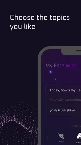 Game screenshot My Fate With - AI Foreteller apk