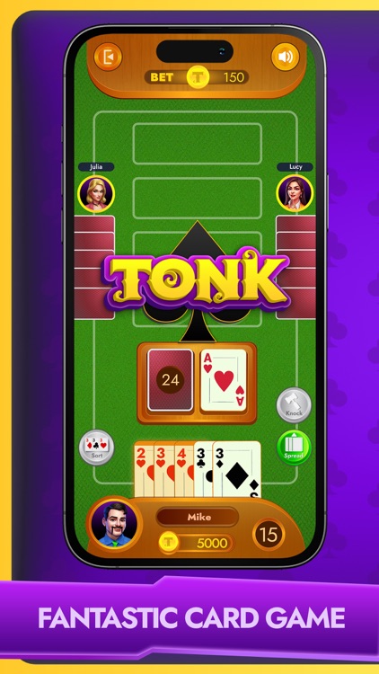 Tonk - Classic Card Game screenshot-0