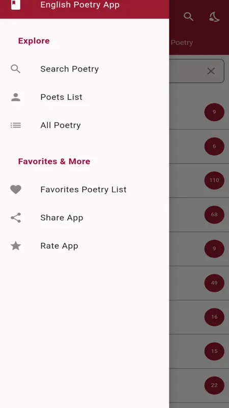 English Poetry Pro screenshot 7 of 8