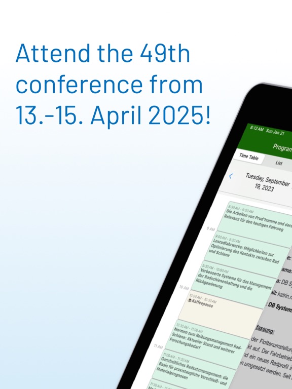 SFT - Schienenfahrzeugtagung