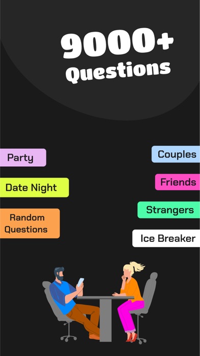 21 Questions - IceBreaker App Screenshot