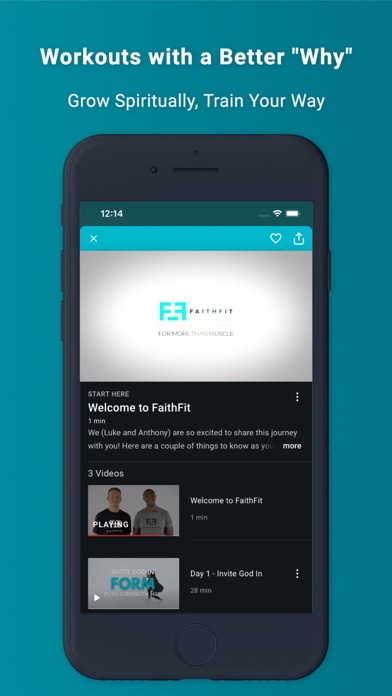 FaithFit - Devotional Workouts Screenshot