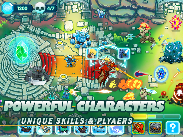 ‎Crystania Wars 2-Roguelike TD Screenshot