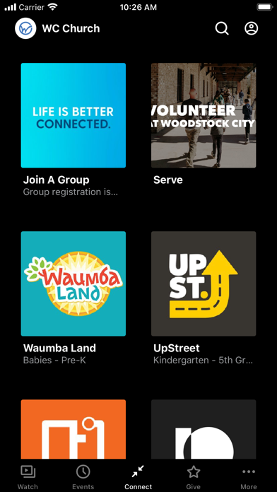 Woodstock City Church Screenshot