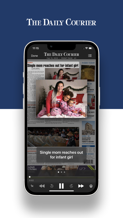 Kelowna Daily Courier Screenshot