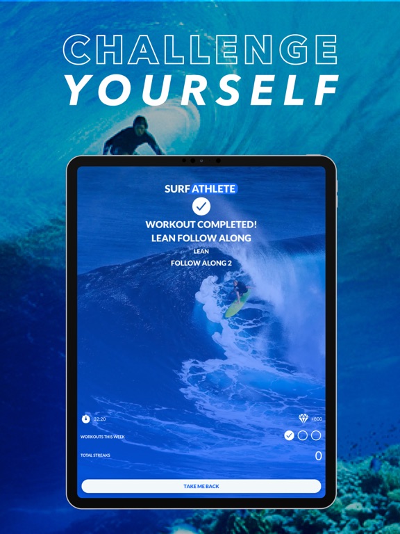 Surf Athlete: Surf Training iPad screenshot 5 - Health & Fitness app