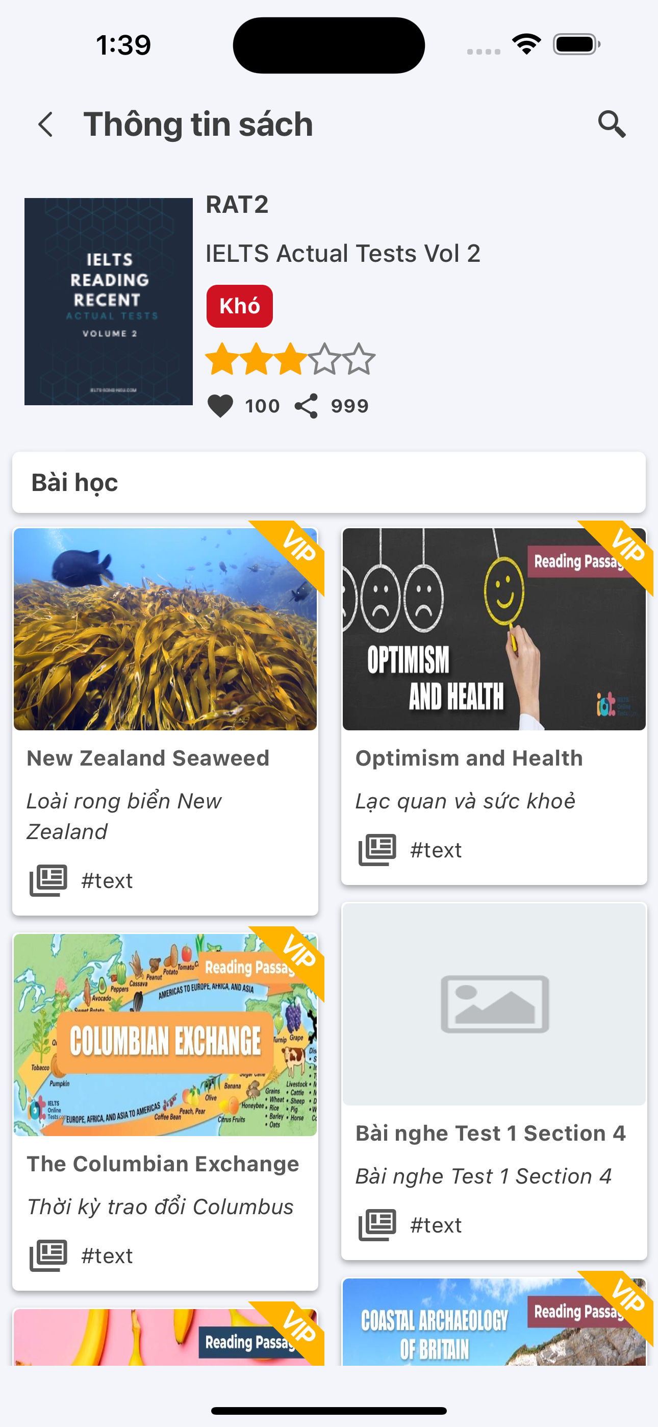 Học IELTS Song Ngữ