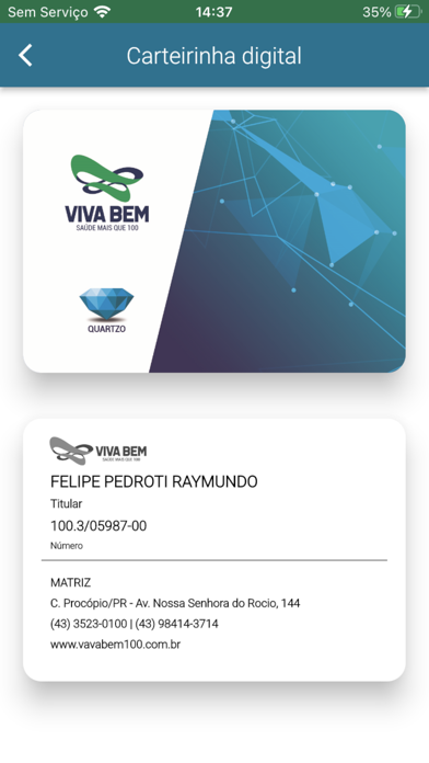 VivaBem Saúde Mais que 100 Screenshot