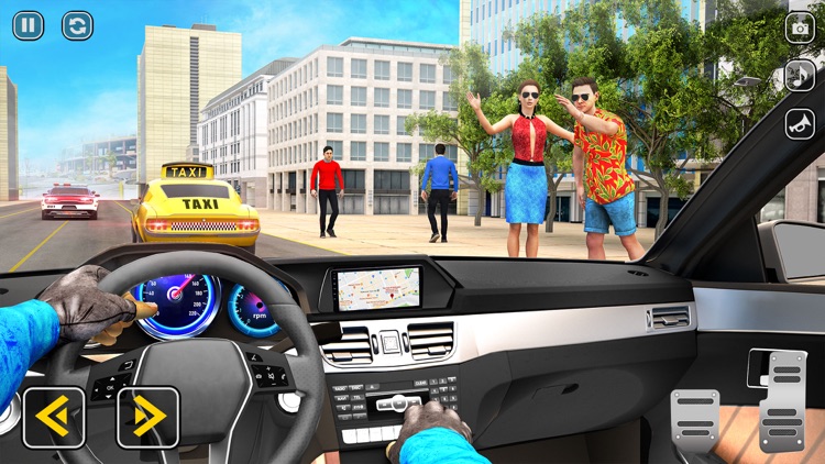 Taxi Car: Driving Games 2023 screenshot-3