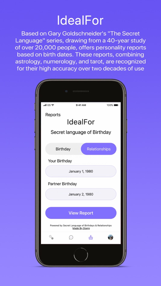 #2. IdealFor (iOS) 由: Secret Language Network, LLC