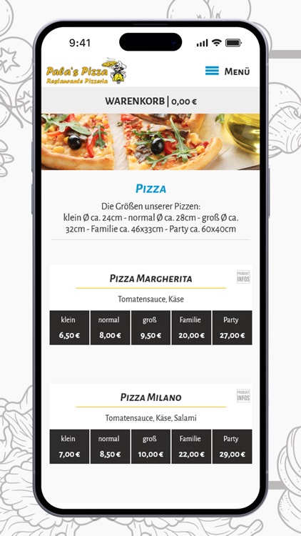 Palas Pizzaservice Herzberg screenshot-3