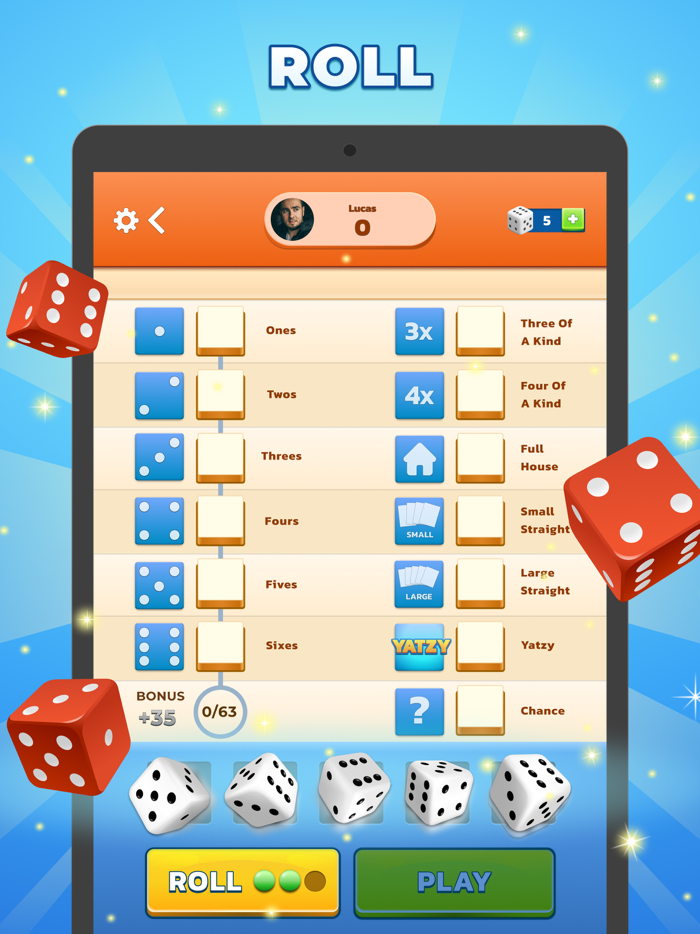 Yatzy - The Classic Dice Game