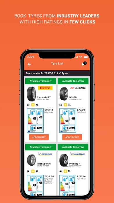 DMH Tyres Screenshot