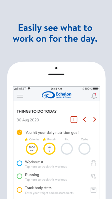 ECHELON Health & Fitness Clubs Screenshot