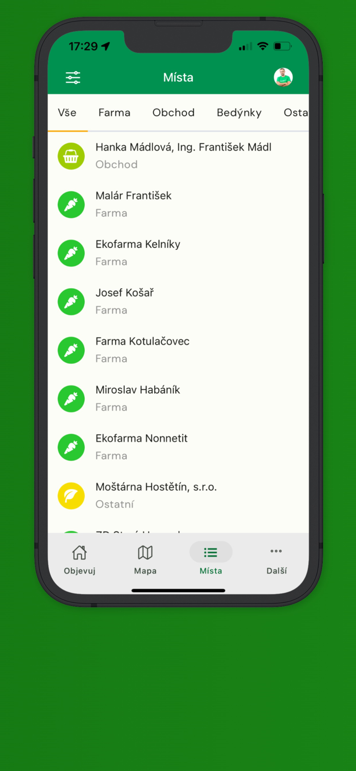 Adresář farmářů Hnutí DUHA