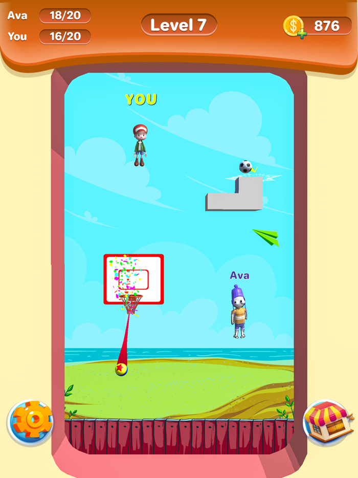 Basketball Battle - Score Big