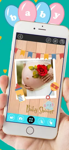 Game screenshot Baby Shower Photo Frames Pro hack