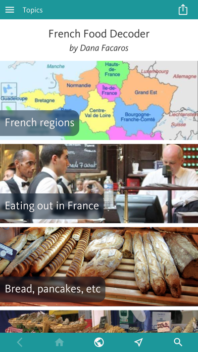 Screenshot #1 pour French Food Decoder