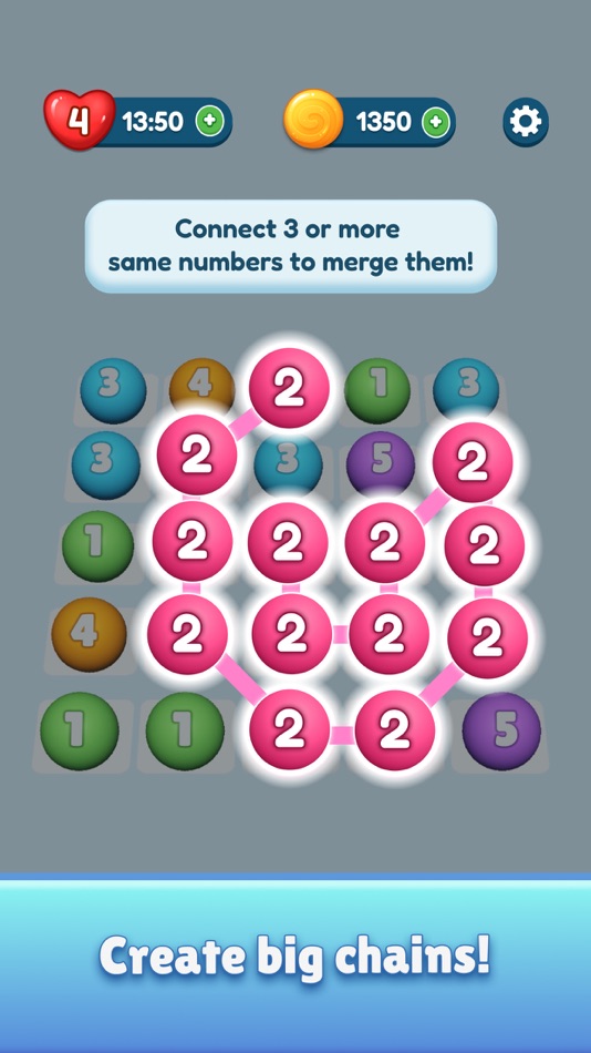 #1. Merge Em All 3D (iOS) 由: App Lock LLC