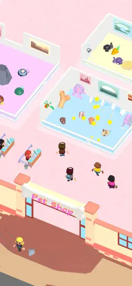 Game screenshot Idle Pet Shop Tycoon apk