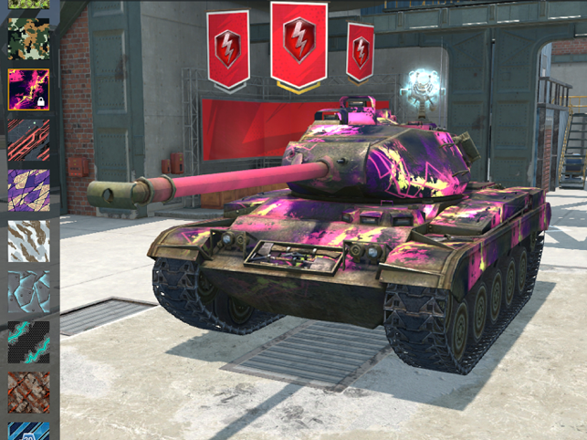 ‎World of Tanks Blitz: 3D char Capture d'écran