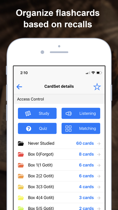 Arabic Flashcards - Voice Screenshot
