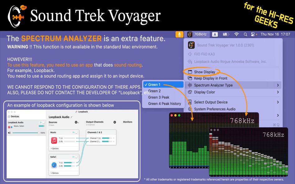#3. Sound Trek Voyager (macOS) 由: SIA Inc.