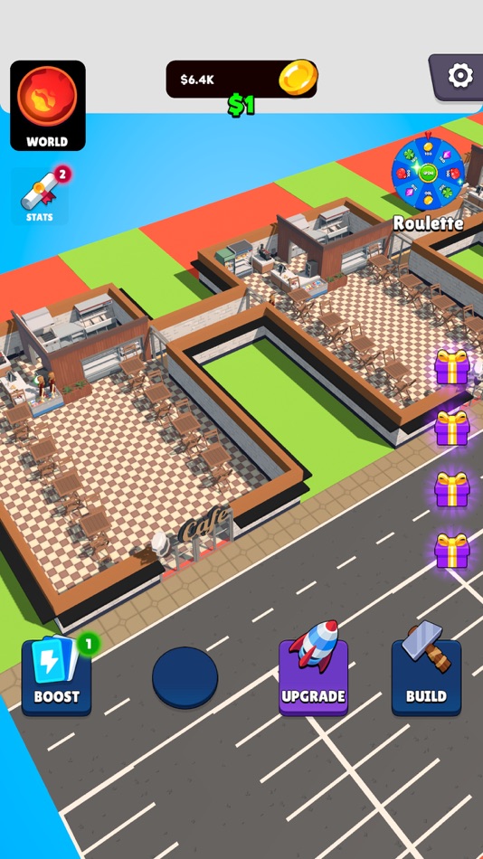 #9. Idle Cafe Empire Tycoon (iOS) Podle: Engoa LLC