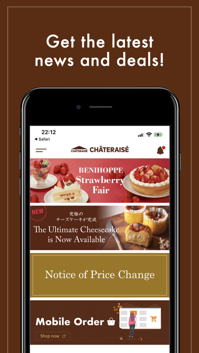 Chateraise Singapore Screenshot