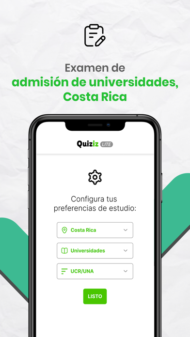 Quiziz U Costa Rica Screenshot