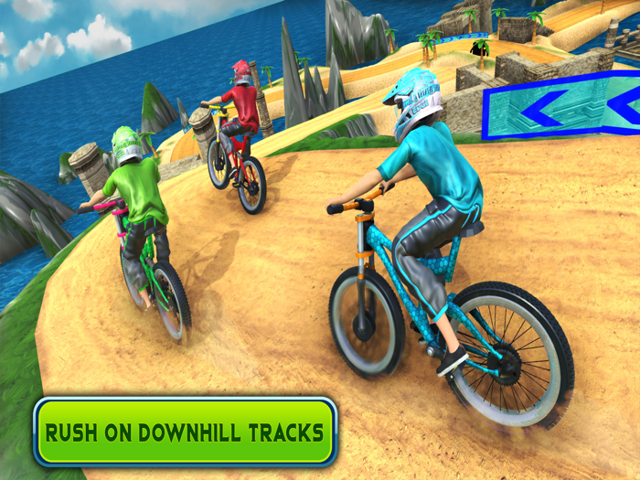 BMX Bicycle Stunt Track