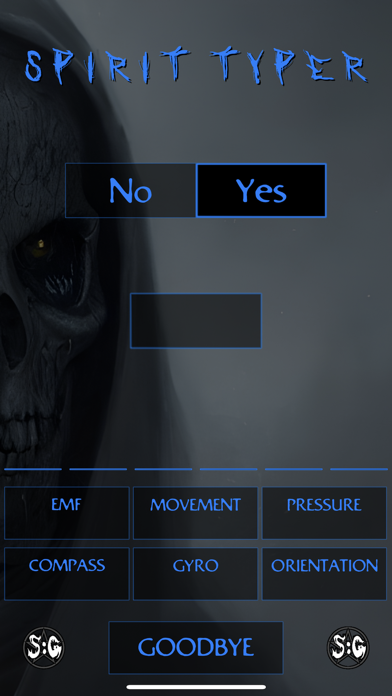 Paranormal Spirit Typer Screenshot