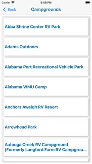 usa rv parks and campgrounds iphone screenshot 4