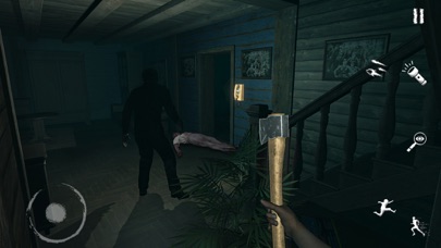 Scary Man Forest Survival Game Screenshot