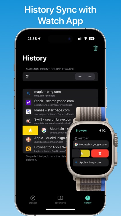 Browser for Watch screenshot-3