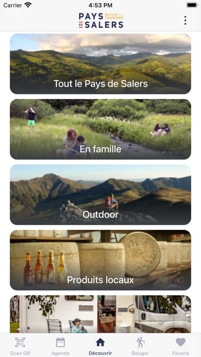Pays de Salers Tourisme Screenshot