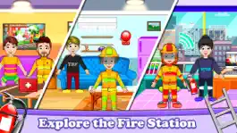 Game screenshot Pretend City Firefighter Life apk