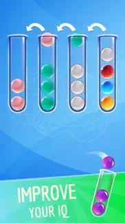 ball sort: color sort puzzle iphone screenshot 4