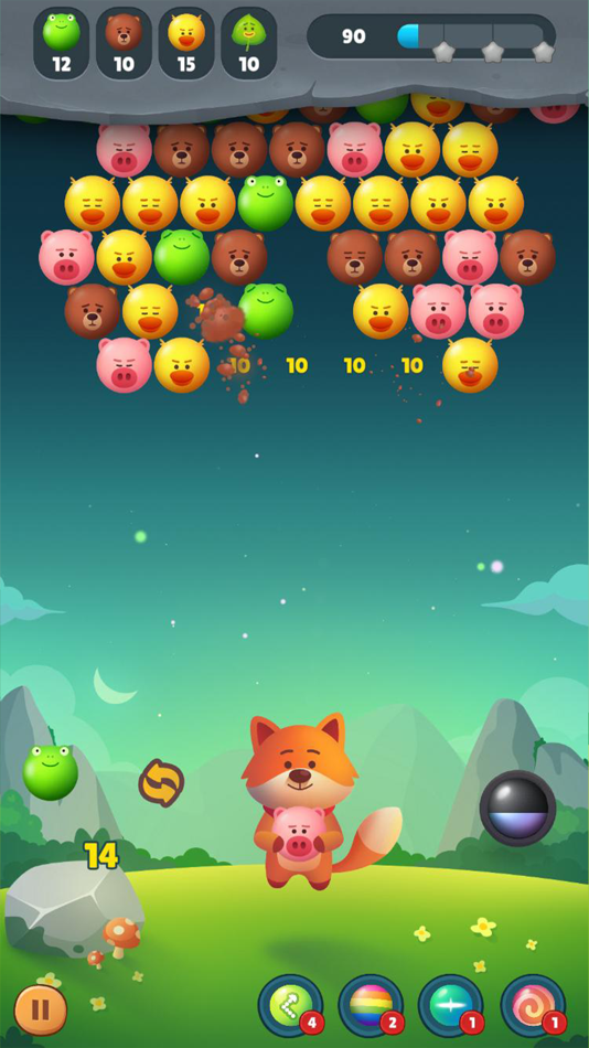 #2. Bubble Pop: Puzzle Shooter (iOS) 由: Jakub Cieslak