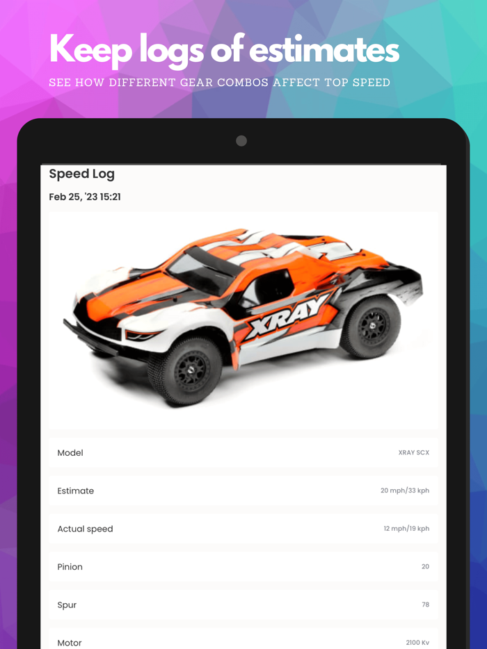 RC Speed Calculator Pro