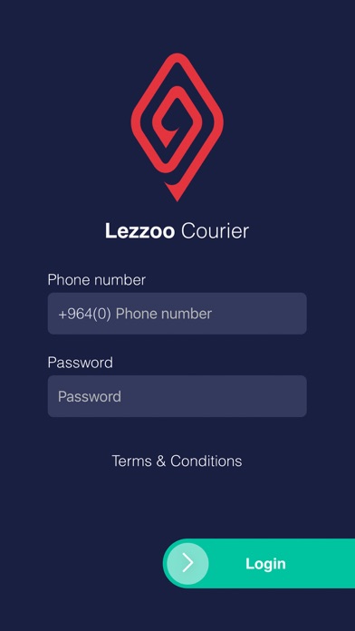 Lezzoo Courier Screenshot