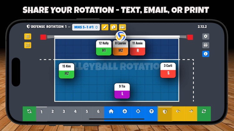 Volleyball Rotations screenshot-5